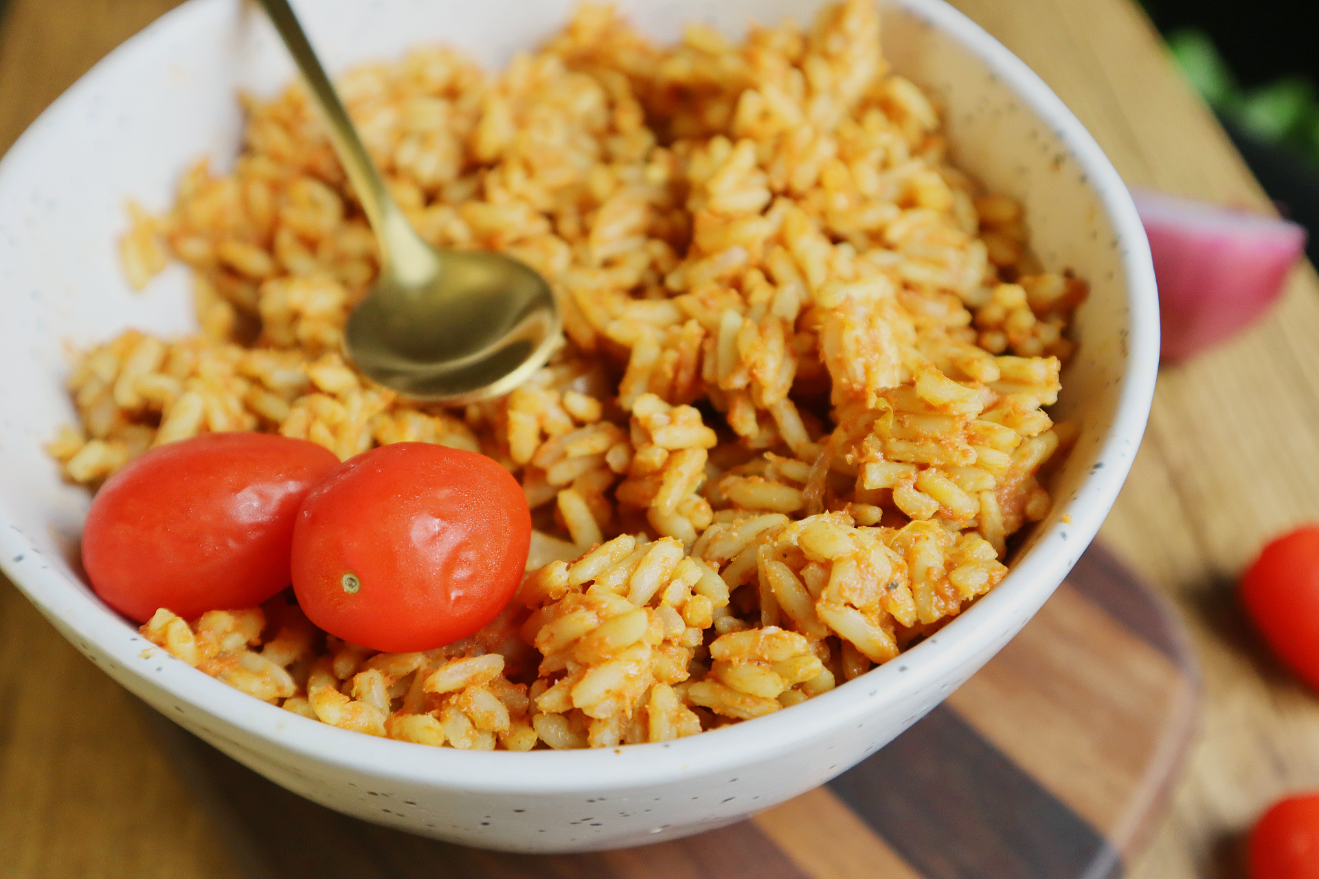 Vegan Jollof Rice Recipe - Whisk It Real Gud