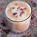 Hot Vanilla & Cardamom Rose Milk