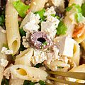 Vegan Greek Pasta Salad Recipe